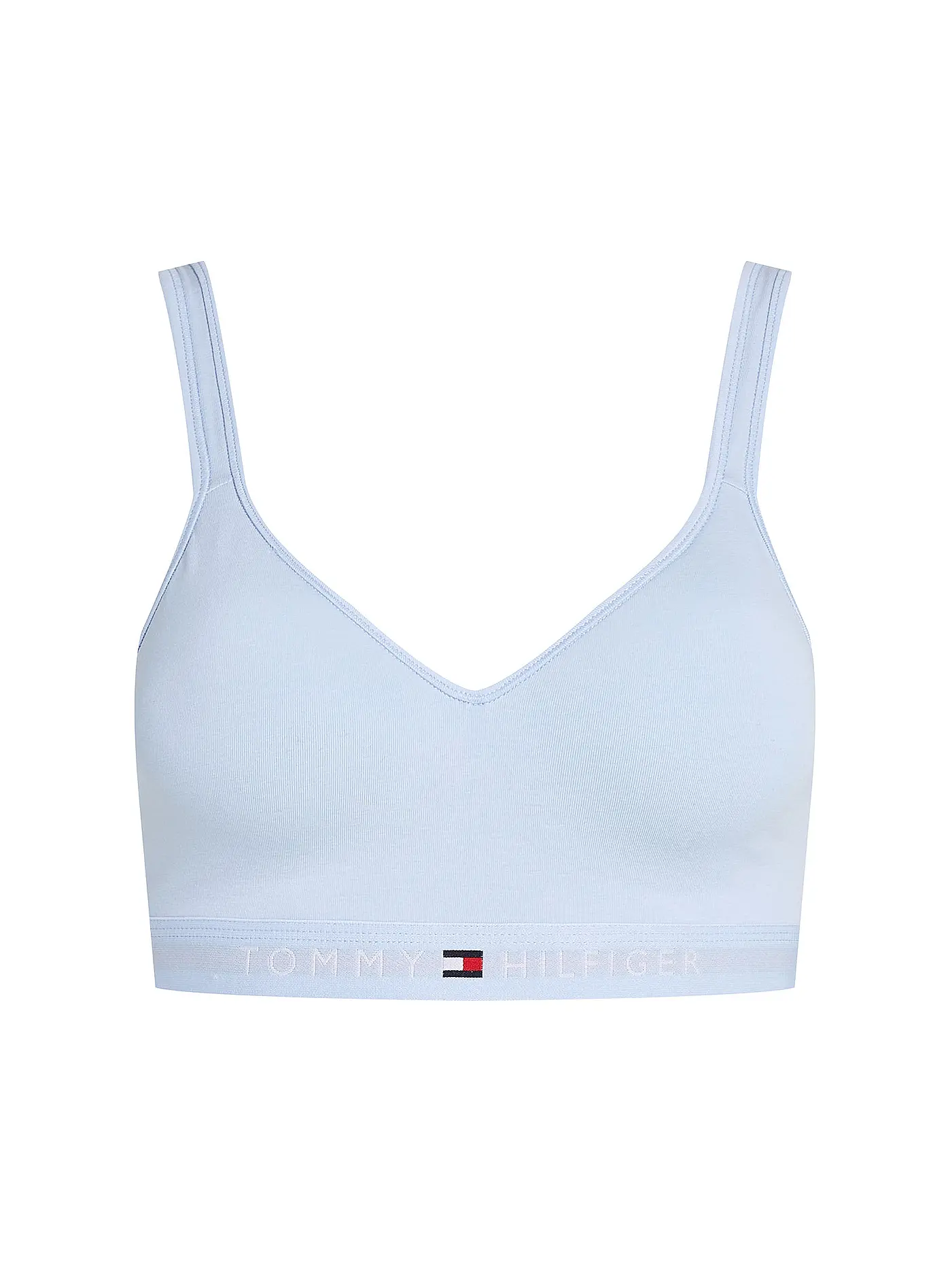 TOMMY HILFIGER | Bralette TH ORIGINAL blue | hellblau